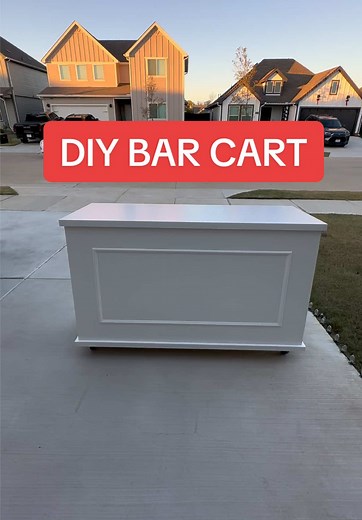 DIY Treat Bar Cart Tutorial: Build Your Own Wooden Party Cart!