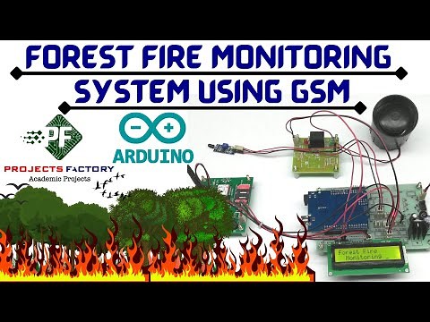 Forest Fire Monitoring System Using GSM
