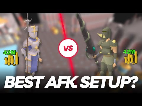 OSRS How to AFK Rune Dragons Gear Guide - Best For AFK ? AFK Money Making