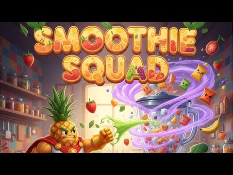 Smoothie Squad 🍓🥭🍌💪 | Fun Food Adventure Cartoon for Kids | Animated Short Story
