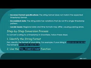 How to Convert a String to a Timestamp in Snowflake Without Errors