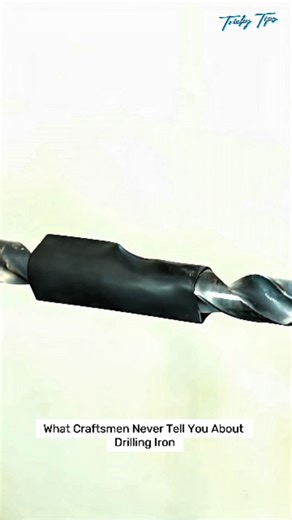 “There’s a small but crucial drilling trick pros always use—miss it, and iron fights back. Get it right, and the job feels easy. ✨ One of those secrets learned only with experience. . . #MetalWork #DIYTools #DrillingTips” | Tricky Tips