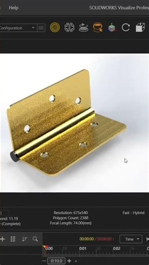 #solidworks #keyshot #tutorial #sketchup#3dmodeling #3dprinting #3danimation #hinges #visiualize #ai