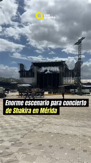Preparan Megaescenario para concierto de Shakira en Mérida 😱🤩 | #NoticiasConAcento | Con Acento