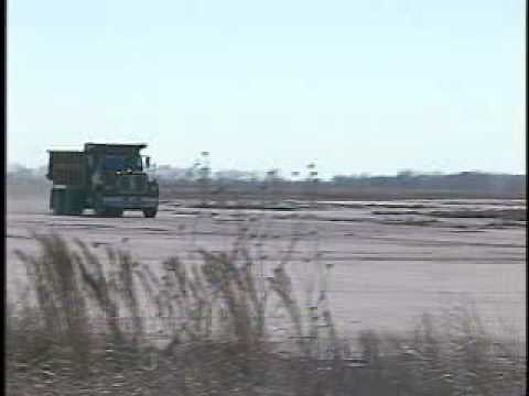 dump truck crashes into wall at 60 plus mph