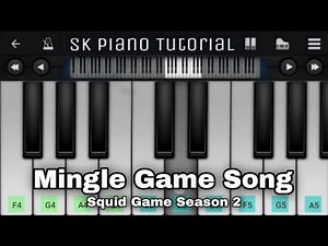 Mingle Game Song “Round and Round” - Squid Game: Season 2 | EASY Piano Tutorial