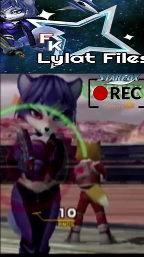 Krystal summons something to prove a point ... #starfox #nintendo #starfoxassault
