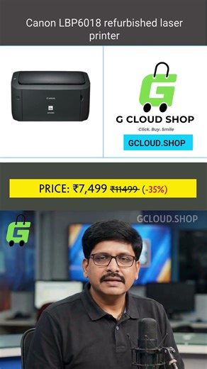 Best Budget Laser Printer? Canon 6018 Refurbished! #shorts