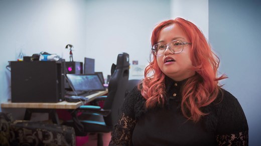 NJIT senior Angelina De Guzman shares how her experience at the Hillier College of Architecture and Design prepared her for a successful career in Digital Design. In addition to her major, she pursued the Theatre Arts and Technology program and worked with NJIT’s Undergraduate Research and Innovation (URI) program—broadening her creative and technical skills. #NJITmakes student success stories | NJIT