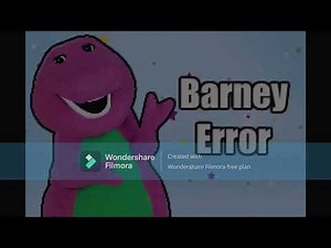 Up To Faster Barney Error Band Geeks
