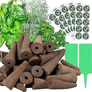 Amazon.com : Tzdxfgl 50 Pack Seed Pod Kit for Aerogarden, Grow Sponges for Hydroponics System, Seed Starter Sponges Kit, Replacement Root Growth Sponges Seed Pods with 50×Pod Labels 10×Tag for Indoor Garden : Patio, Lawn & Garden