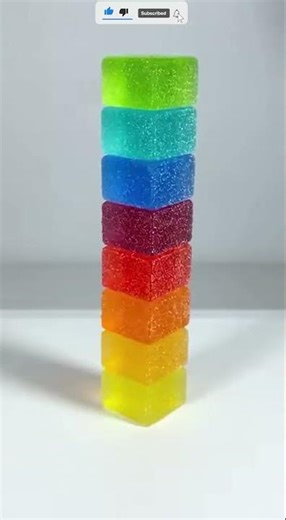 Gummy Blocks ASMR 🍬 Crushing #asmr#satisfying#oddlysatisfying#minecraft