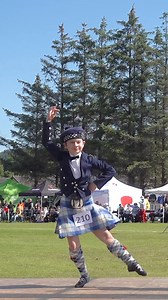 A smart young lad keeping Scottish traditions going, competing in the Highland Fling dance heats during the 2024 Dufftown Highland Games in beautiful Moray Speyside, Scotland. This was a local competition early in the day, as people were arriving for the Games on Saturday 27th July 2024. #dufftown #dufftownhighlandgames #highlanddance #scottishdance #highlandfling | Scotland Online