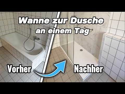 BADELIX: Badumbau von der Wanne zur Dusche in nur 24 Stunden – Sicher, Schnell und Komfortabel