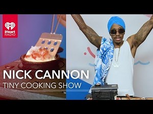 Tiny Omelette Cooking with Nick Cannon | Tiny Cooking Show