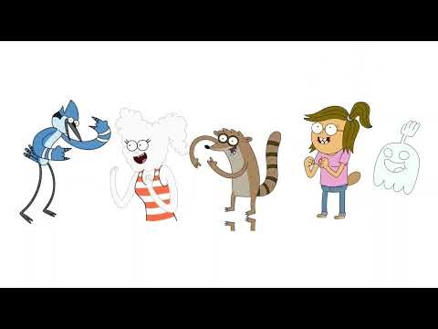 Regular Show Finger Family Nursery rhymes