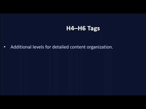 #2 HTML Heading Tags Explained | H1 to H6 Complete Beginner Tutorial