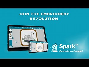 Wavenet Spark embroidery software/app. Professional embroidery software in your pocket