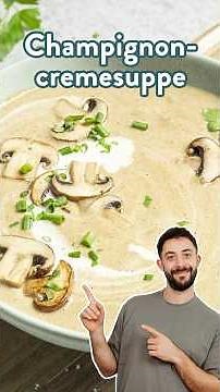 Champignoncremesuppe 🍄‍🟫 😋 #rezept