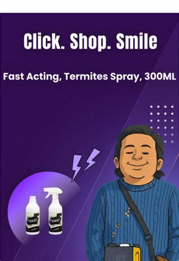 Fast-Acting Termite Control Spray for Homes and Farms