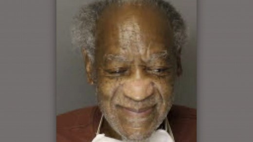 Bill Cosby, now 83, appears to grin in newly released prison mug shot