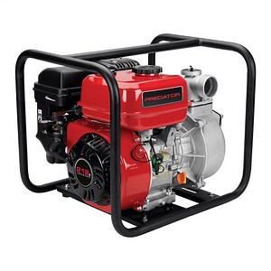 2 in., 212cc Gasoline Engine Semi-Trash Water Pump, 158 GPM
