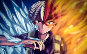 The Best 24 Fanart Shoto Todoroki Fire