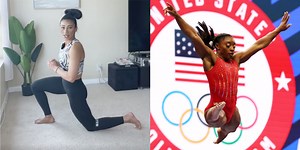 You Can Sweat Like Olympic Champ Simone Biles With This 30-Minute Bodyweight Routine