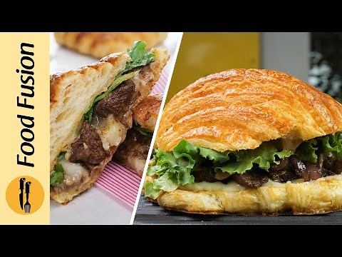 Grilled Roast Beef Sandwich Recipe by Food Fusion