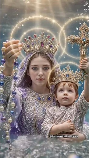 A Miracle in the Water | Ave Maria ✨ #mothermary