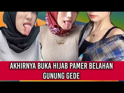 Jilbob Ketat, Open Hijab Goyang Tiktok Pamer Susu Gede