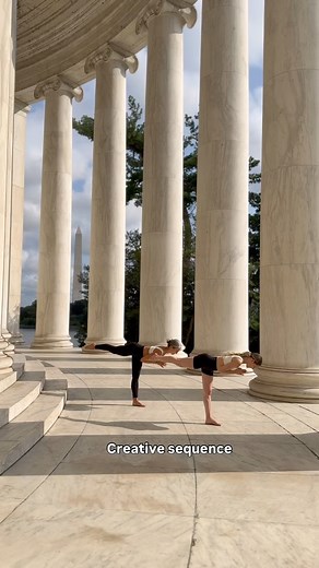 Juliana Larochelle | Creative Sequencing Expert on Instagram: "Yoga Teachers here’s a creative flow: ✨Warrior III ✨1 legged mountain pose ✨pyramid ✨reverse triangle ✨triangle ✨twisted lunge ✨twisted stork P.S. want more done for you creative sequences? My done for you Peak Yoga Flow & Breath Meditations are on SALE! What’s included: ✨ 4 written out beginner yoga class plans ✨ 4 written out all levels yoga class plans ✨ 4 written out flow yoga class plans (intermediate) ➡️ each sequence comes wit