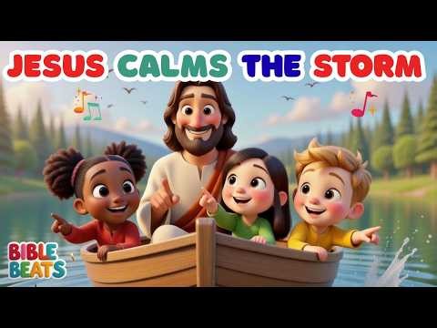 Jesus Calms the Storm | Bible Songs for Kids | Sunday School Songs