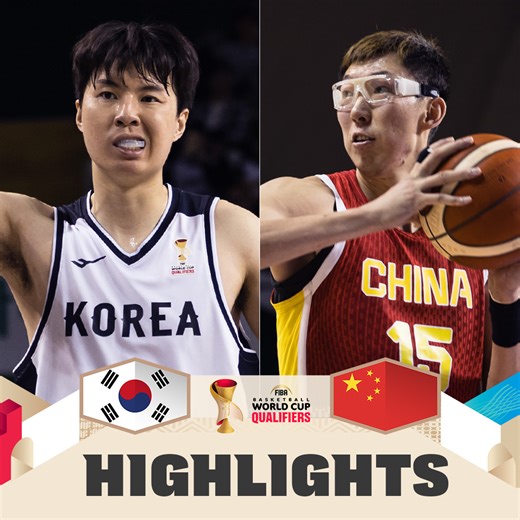 Lee Hyungjun and Lee Junghyun powered another hot shooting night from Korea for a second big win vs. China and a sweep of Window 1 🧹🇰🇷 #FIBAWC x #StepItUpKorea | FIBA Basketball World Cup