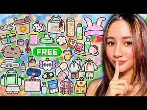 ✅ How to Get FREE VIRAL Items Toca Boca! ⭐
