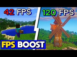 Best Minecraft FPS Boost mods for java Minecraft 1.21+ (100% working)😱