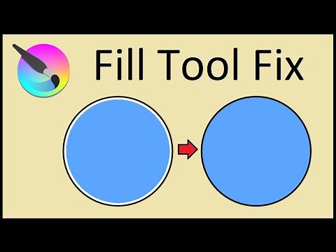 Krita Fill Tool Leaving White Edges Fix