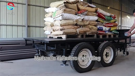 Double Acting Hydraulic Leveling System for Caravan with Automatic Balancing and 12v 24v Power