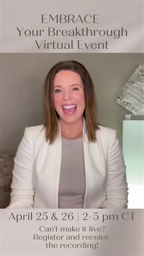 Women of Faith’s EMBRACE Your Breakthrough Virtual Event is SOON! Step Into A Higher Level Of Yourself And Live Out The PROMISED LIFE God Has Designed Just For You! 🤍 Register today for April 25 & 26 | 2-5 pm CT 🤍 Click the link in our bio to REGISTER NOW 🤍 Can’t make it? Register and receive the recordings! 🤍 This event is For ANY Christian Woman Seeking To Experience A Deeper Relationship With Jesus and IS Ready To… EMBRACE Your Breakthrough.
