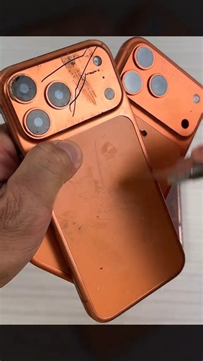 Jai Phone on Instagram: "iPhone 17 Pro Max​​ Real vs Fake Scratch Test. #iphone17promax #DIY #fyp #satisfying #iPhone17"