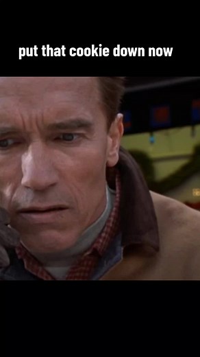 arnold schwarzenegger put that cookie down #arnoldschwarzenneger #arnie #movies