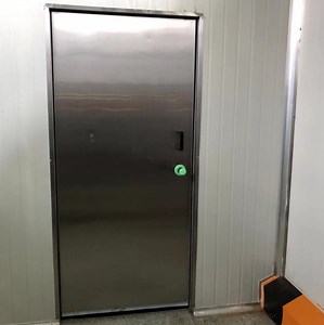 [Hot Item] Industrial Thermal Insulated Stainless Steel Hinged Cold Room Swing Door for Blast Freezer Room