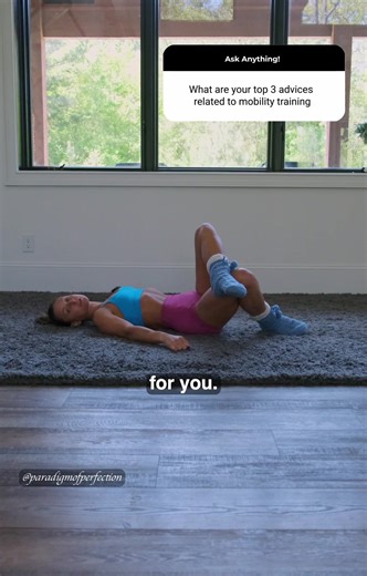 If you want more mobility training tips, check out all the mobility programs and mobility training series in the Paradigm of Perfection Train app! Discount codes (ad): Fit: @PTULA | code: LAURA Supps: @Transparent Labs | code: LAURA Yoga blocks (Strongblocks): @Baseblocks | discount 🔗 available *lil reminder for you if you think this is impossible: anything can be progressed or regressed based on your current level. Don’t forget, no one is perfect, and that in itself, is perfect* © 2025 Paradig