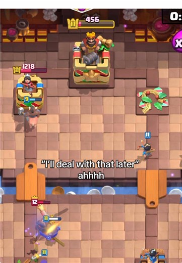 bro wanted to three crown SO BAD #clashroyale #clashtok #funny #fyp #xyzbca