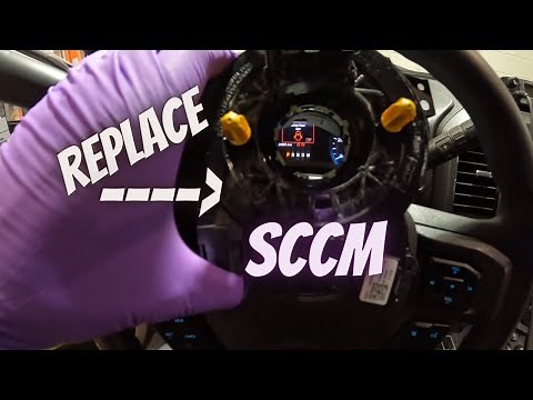 2020 Super Duty Steering Column Control Module Replacement #newtoyou #powerstroke #fyp