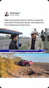 74-year-old Rancher Antonio Céspedes Saldierna was driving on his ranch when the explosive detonated. According to the New York Post, Saldierna worked on both sides of the border, in Brownsville, Texas, and in Tamaulipas, Mexico, just on the other side of the border. The incident reportedly took place on the Mexican side of the border. Saldierna sadly passed from the blast. Horacio Lopez Peña was also k*lled and his wife was rushed to the hospital with injuries. Saldierna’s son Ramiro Céspedes, 