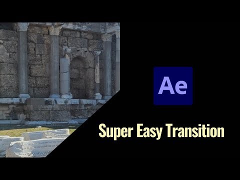 Super Easy Transition in After Effects | Luma Matte & Radial Wipe