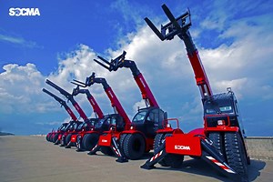 [Hot Item] Socma 4 Ton Telescopic Handler 17m Lifting High Hnt4017 for Sale