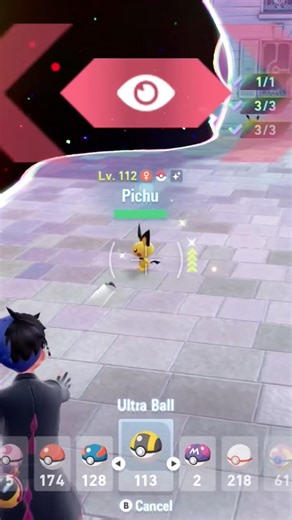 Shiny pichu in Pokémon Legends ZA! #pokemon #gaming