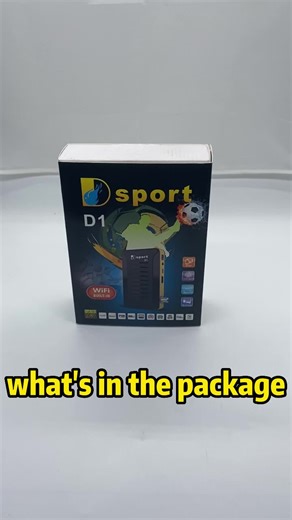 Dsport DVB-S2 FTA Decoder Built-in Wifi Digital Satellite Tv Receiver Full HD 1080P Free to air Mini TV Receiver for Africa